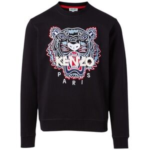 Black Kenzo Crew Neck Sweater (M)